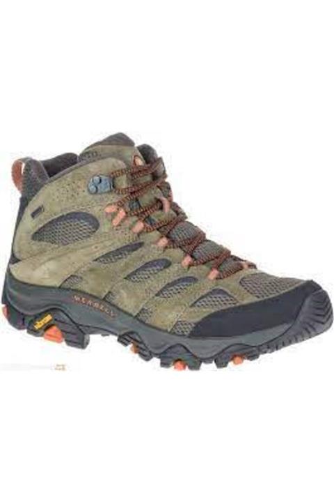 کفش کوهنوردی اورجینال مردانه برند Merrell مدل Moab 3 Mıd Gtx Olıve کد 9413677-962132